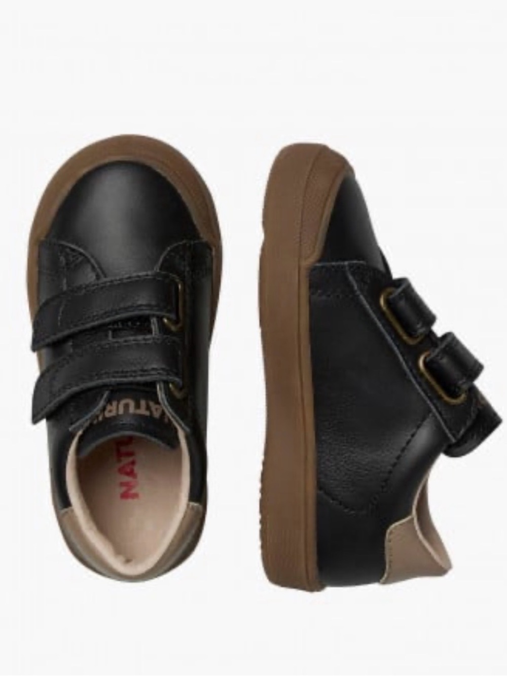 NWT NATURINO EINDHOVEN 2 VL.
Leather sneakers in Black - Picture 3 of 15